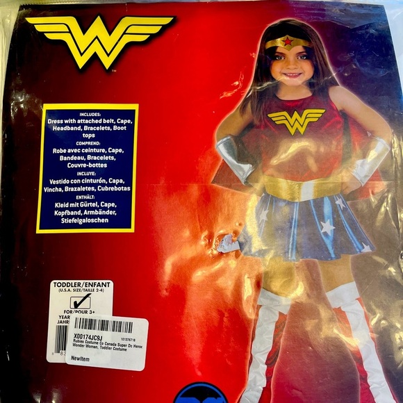 Wonder women 2-4T BNIB - Picture 1 of 3